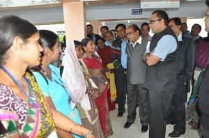 eye camp-collector visit