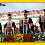 Mahatma Gandhi Gramoday University Chitrakoot of the fifth convocation ceremony