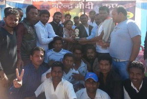 SEMIFINAL MATCH IN NARENDRA MODI CUP CRICKET TURNAMENT