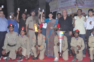 COLLECTOR RITU SEN ,IG LAUNGKUMER,SP SUNDARRAJ.P