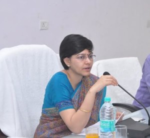 IAS RITU SEN , COLLECTOR ,SURGUJA