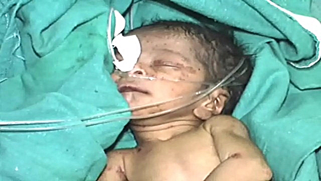Ambikapur found in unclaimed child