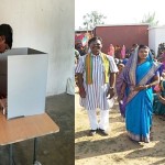 BJP candidate voting in surguja