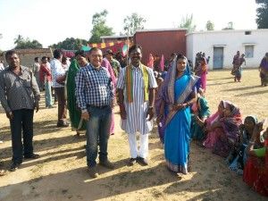 kamalbhan singh bjp condidate with wife