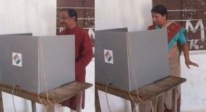 ramvichar netam and his wife