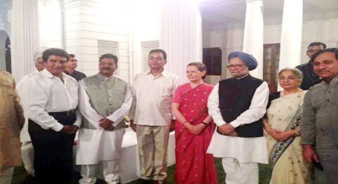 Prime Minister Manmohan Singh's farewell party