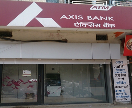 AXIS BANK ATM , AMBIKPAUR