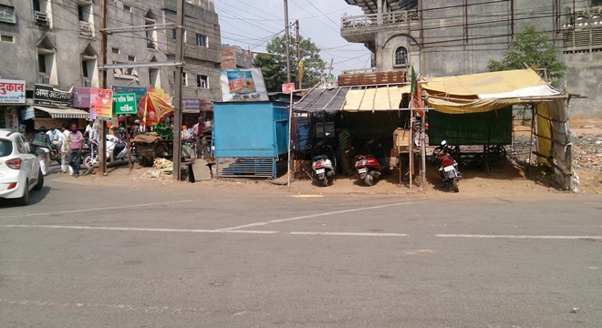 Parking lot in Ambikapur