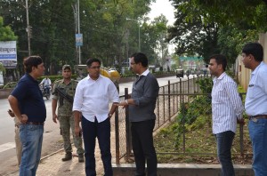 Traffic Signal in Gandhi Square, Ambikapur