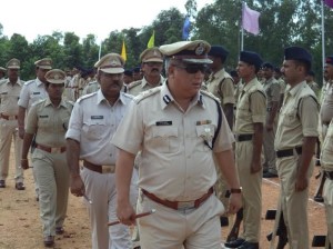 Surguja police IG Annual Inspection