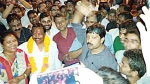 Ramvichar Netam reception rally