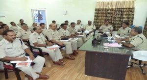 crime meeting, surajpur police