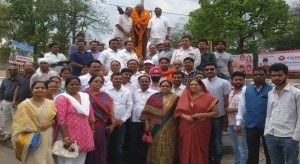 bjp in ambedkar jyanti