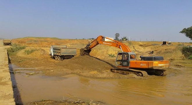 sand mining