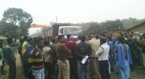 adani truck accident