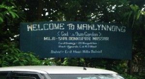 Mawlynnong  village