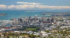 Auckland skyline cbd generic view sky tower