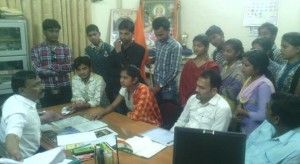 surguja univercity protest