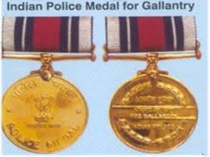 Gallantry Award honored SP Abhishek Meena