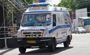 Operation of 25 advanced life support ambulances in the state with ventilator and oxygen facilities
