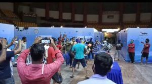 Video of Kovid Care Center in Raipur came out, dancing in Corvid Care Center is seen Corona infected watch video