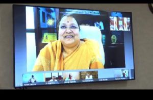 Review meeting by the Chief Minister and other ministers for prevention and treatment through video conferencing