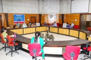 Corona Review Meeting ... Detailed discussion with departmental officials on the action plan, including the increasing cases of Corona