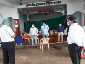 Health Department officials reviewed intensive corona survey campaign