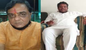 Former MLA and former councilor clashed with each other .. After commenting in the social media, the case caught the fire ..