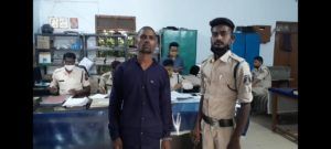 The accused in the stolen vehicle was walking around with a revolver and eight cartridges .. Then