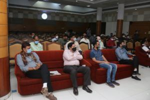 Industry Minister Kawasi Lakhma joined the discussion on the impassioned discussion of new industrial policy