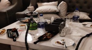 police raids in cafe