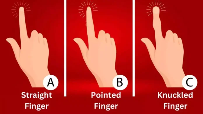 Personality test, Finger Personality