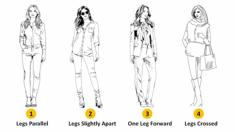 Personality Traits, Standing Style, Psychology Habit