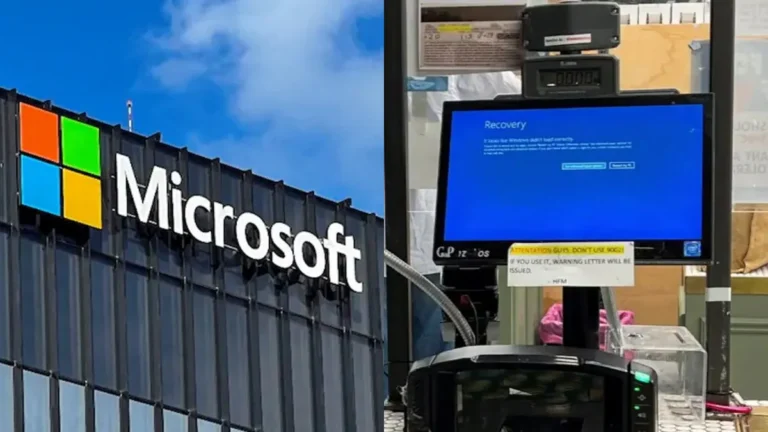 Microsoft Server, Microsoft Outage Explainer, Blue Screen Of Death