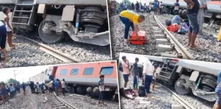 Dibrugarh Express Train Accident, Dibrugarh Express Train, Train Accident