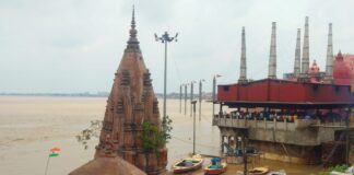 Varanasi Ganga Water Level High, Ganga Water Level Increase, High Rain Alert, Varanasi Flood