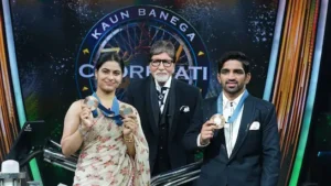 Manu Bhaker, SRK, Shah Rukh Khan, Manu Bhaker KBC, Amitabh bacchan