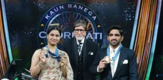 Manu Bhaker, SRK, Shah Rukh Khan, Manu Bhaker KBC, Amitabh bacchan